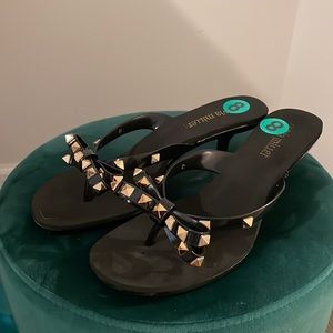 Never worn sandal heels